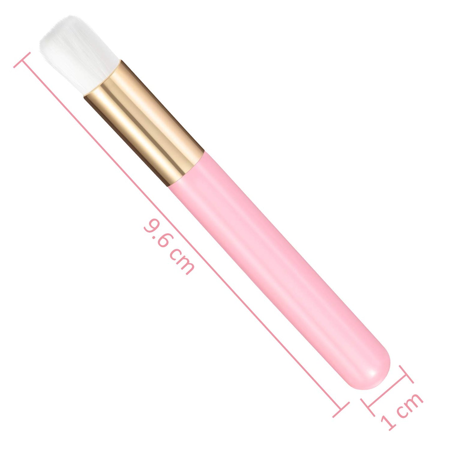 20 Pieces Lash Shampoo Brushes, Peel off Blackhead Brush Remover Tool, Nose Pore Deep Cleaning Brush, Facial Cleansing Brushes, Eyelash Extensions Blackhead Brush Washing Brush Lash Cleanser (Pink)