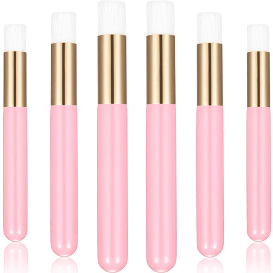 20 Pieces Lash Shampoo Brushes, Peel off Blackhead Brush Remover Tool, Nose Pore Deep Cleaning Brush, Facial Cleansing Brushes, Eyelash Extensions Blackhead Brush Washing Brush Lash Cleanser (Pink)